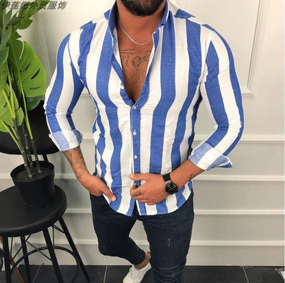 Striped Men Shirt