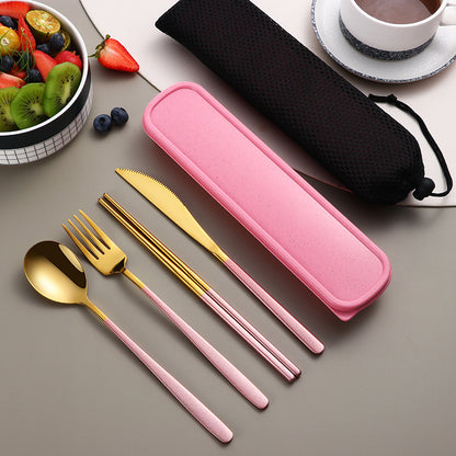 Gold Dinnerware Set