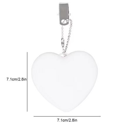 Touch Sensor Handbag Light Heart LED Purse Night Light Bag Lamp with Clip Mother'S Day Gift