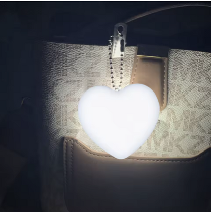 Touch Sensor Handbag Light Heart LED Purse Night Light Bag Lamp with Clip Mother'S Day Gift