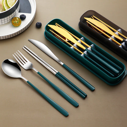 Gold Dinnerware Set