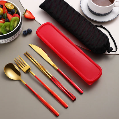 Gold Dinnerware Set